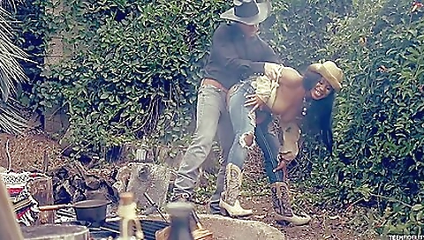 Sexy blonde gets her ass drilled