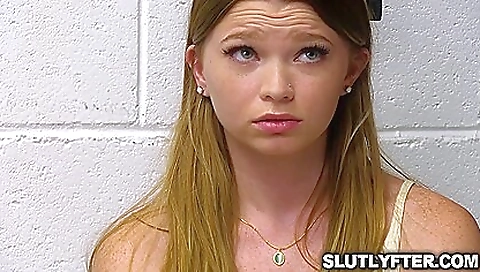 Hawt blonde slutty fuck fest with her sexy body