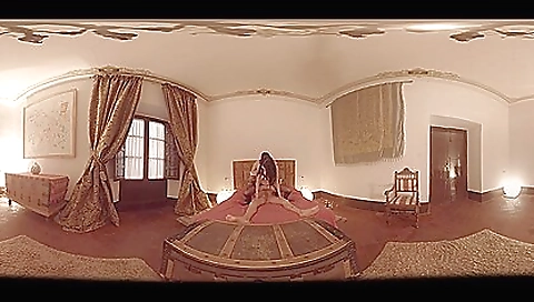 Sexy young girl has sex with her pussy