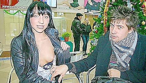 Sexy brunette masturbation in the bathroom