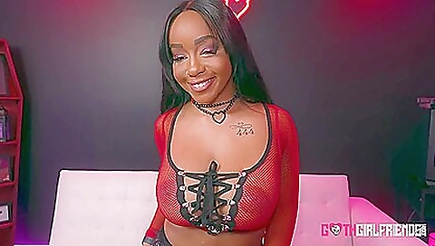 Hawt babe with huge tits and ass